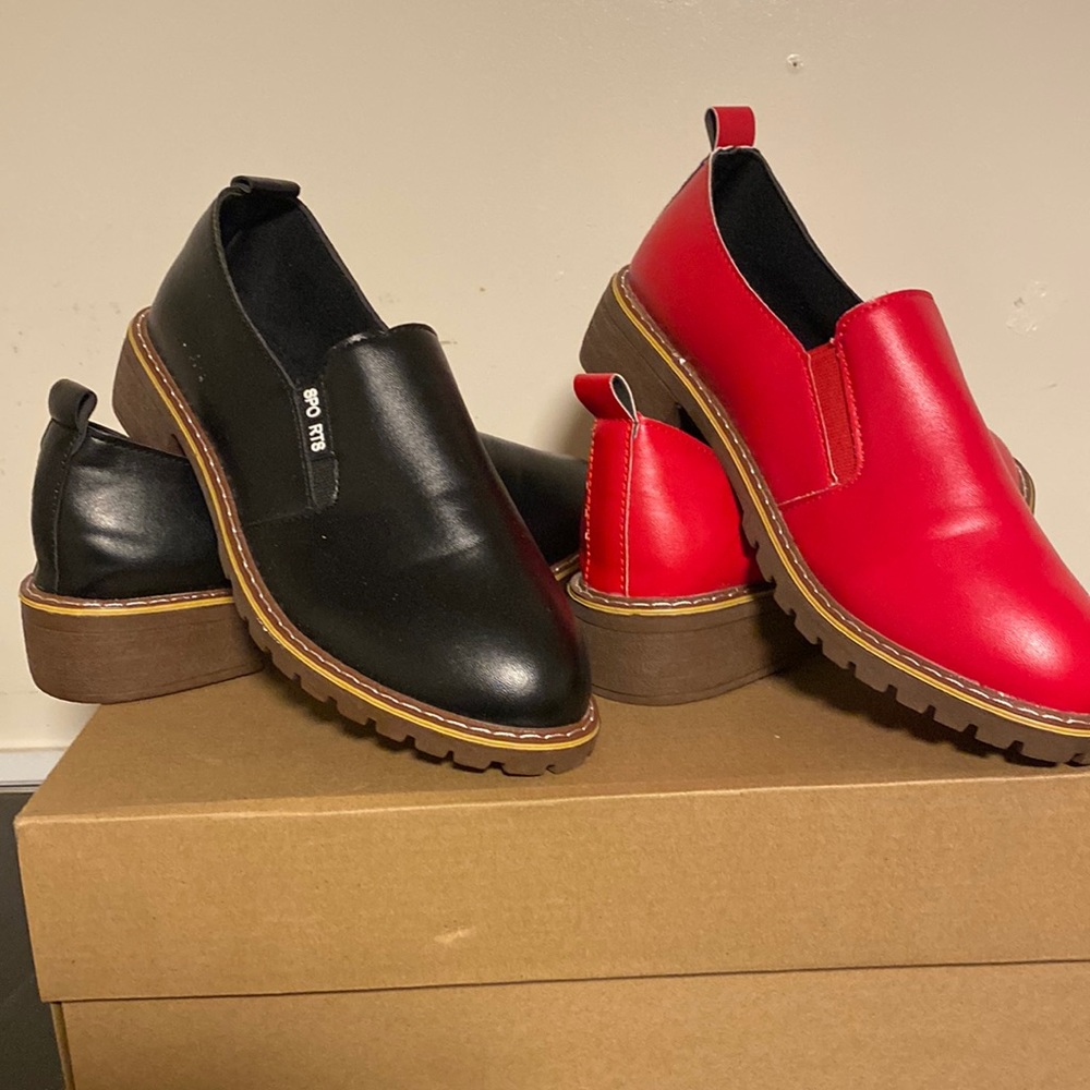 2 pair of shoes